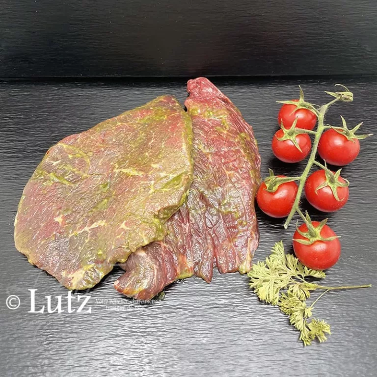 Steak tranche mariné