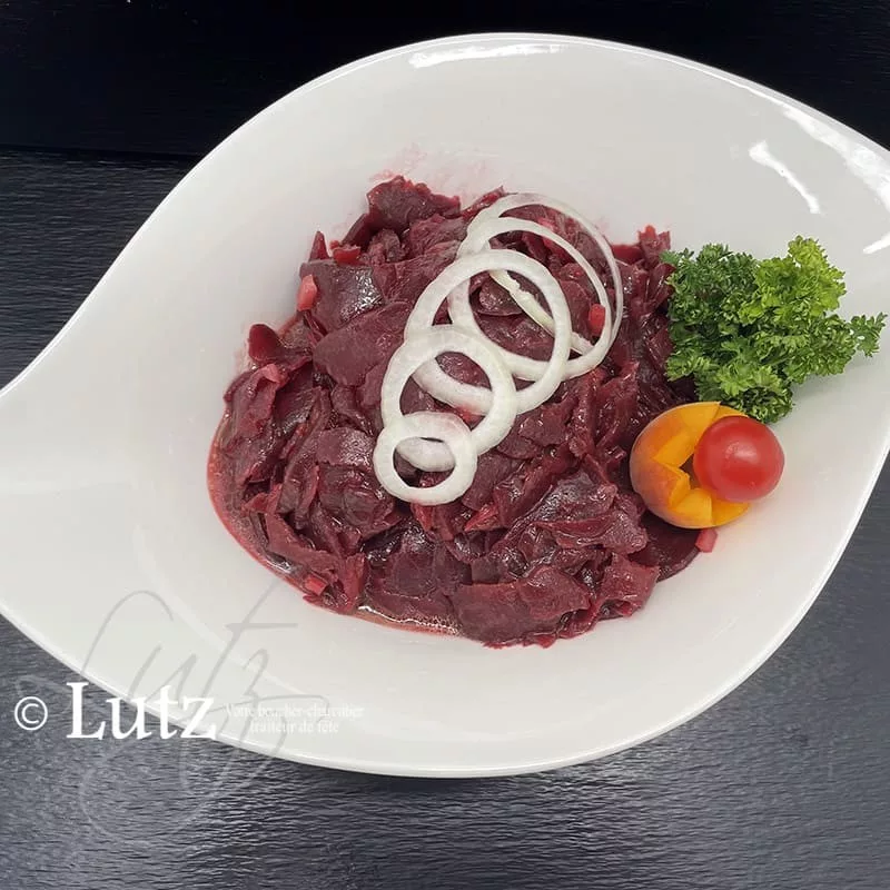 Salade de betteraves rouges