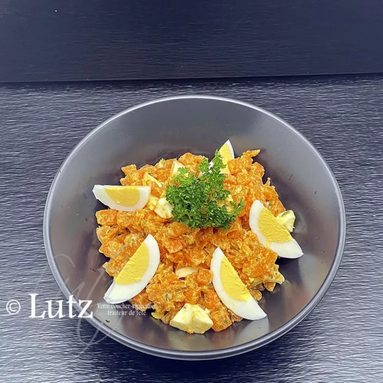 Salade de carottes cuites