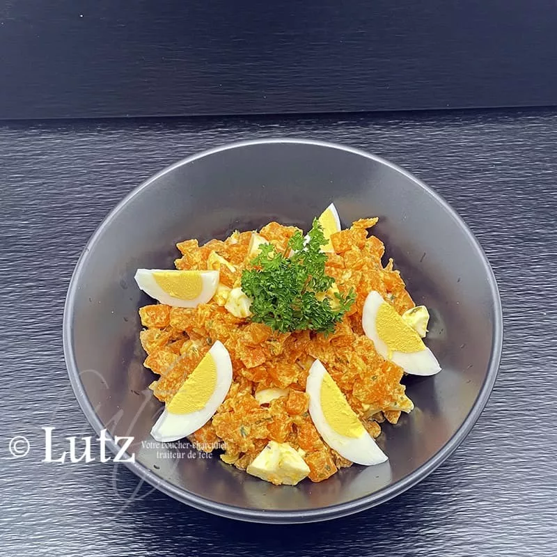 Salade de carottes cuites