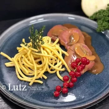 Langue de boeuf - sauce Madère 750g