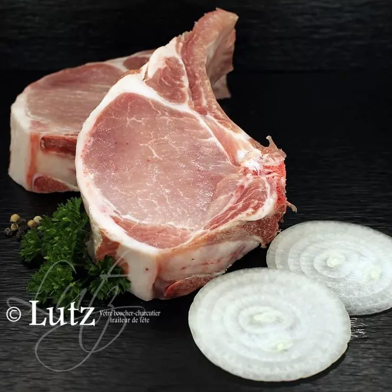 Côte de porc filet nature