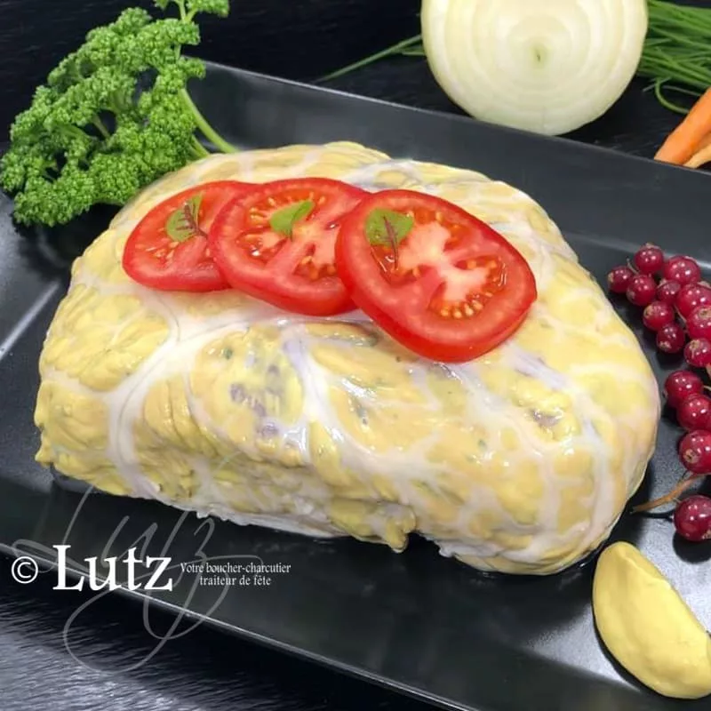 Palette à la diable de porc (crue)