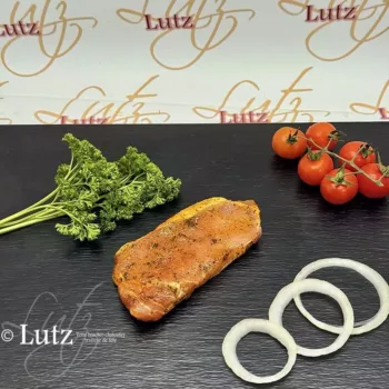 Escalope de proc filet marinée