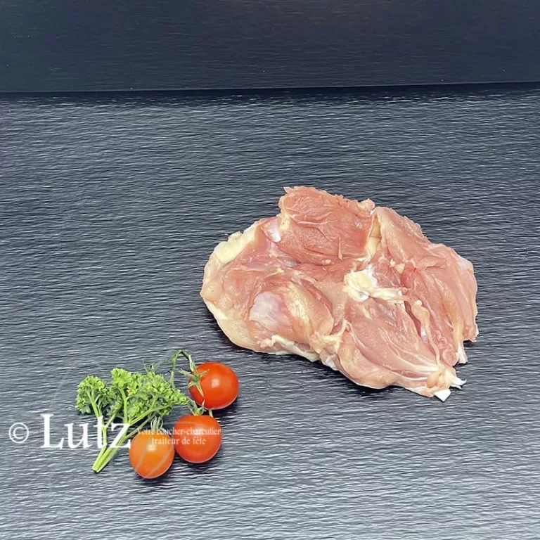 Cuisse de poulet désossée nature