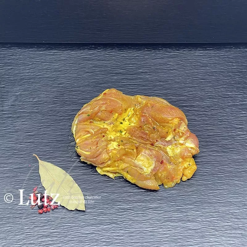 Cuisses de poulet désossées marinées