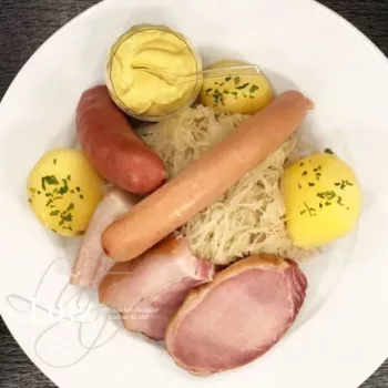 Choucroute cuite garnie